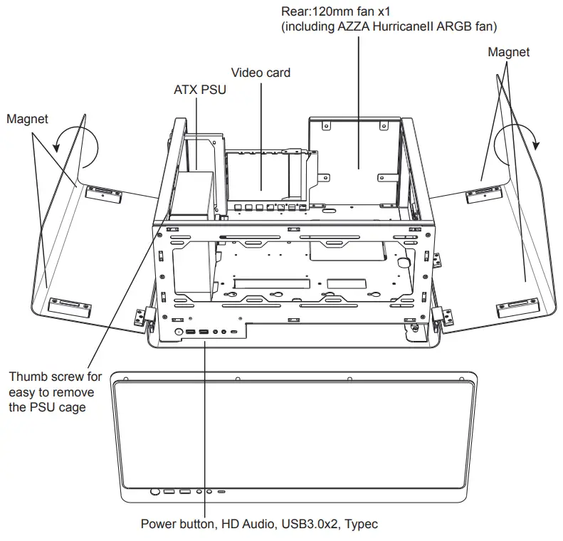 AZZA Cast -- Video card