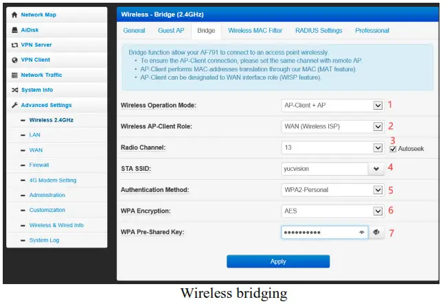 YUCHENG P6SLite 4G IP Camera with 4G Router Module-Wireless bridging