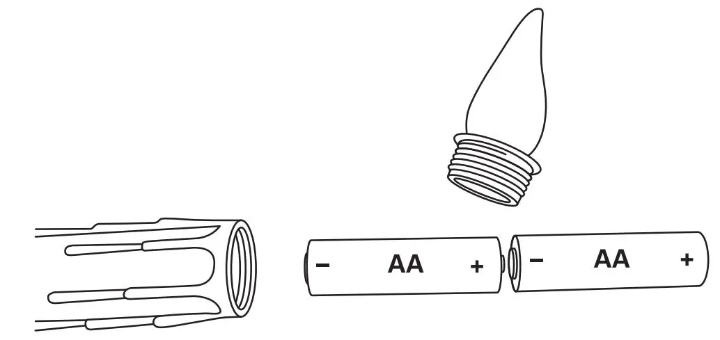 Xodux Window Wreath Led Candle Instructions / Battery Replacement Xodux Window Wreath Led Candle Instructions / Battery Replacement