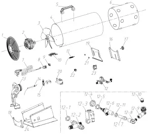 Harbor Freight Bauer 30K-60K BTU Forced Air Propane Portable Heater- For technical questions