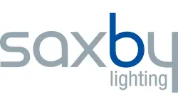 saxby 77902 Forca Gloss White LED Emergency Bulkhead - logo