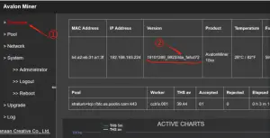 canaan AvalonMiner 1146 Pro User - Network Setting7