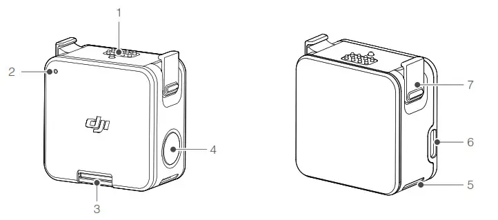 dji 6483020 Action 2 Power Combo 4K Action Camera- Power Module