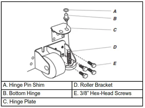 MAYTAG MBF1958FEZ Bottom Mount Refrigerator- bottom hinge 2
