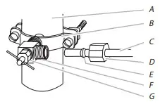 MAYTAG MBF1958FEZ Bottom Mount Refrigerator- water pipe