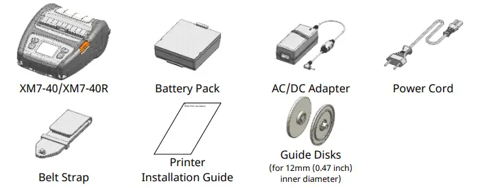 BIXOLON XM7-40 Mobile Printer fig 1