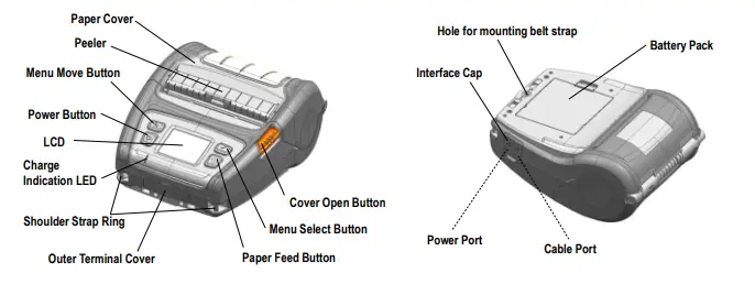 BIXOLON XM7-40 Mobile Printer fig 2