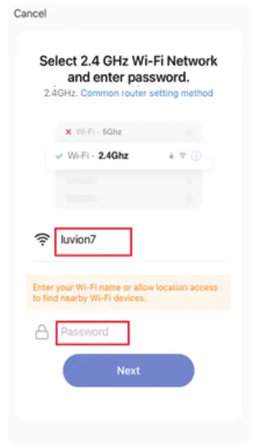 LUVION 894593 Smart Optics Baby Monitor with Camera - password