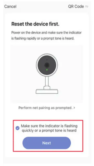 LUVION 894593 Smart Optics Baby Monitor with Camera - prompt tone