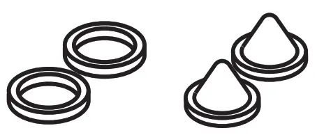 GE Appliances VTW525 Washer - Rubber