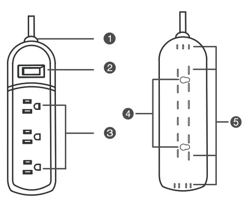 Zhenjiang Electronics QZH01 Cord Extension- SPECIFICATION
