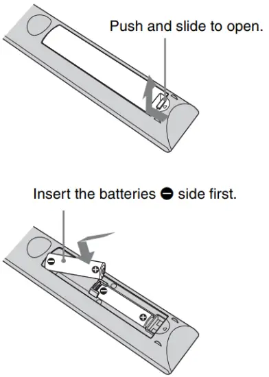 Inserting the Batteries