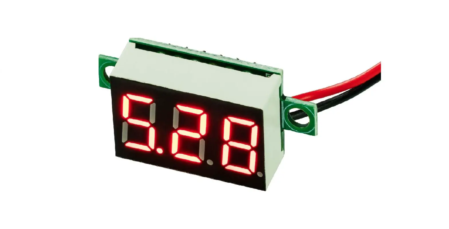 Joy-it Com-vm330 Voltage With 3-digit Led Display User Manual