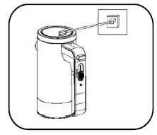 KALORIK HM 47251 BK Cordless Electric Hand Mixer FIG 6