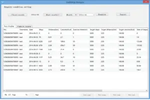 graphical user interface, application, table