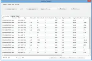 graphical user interface, application, table