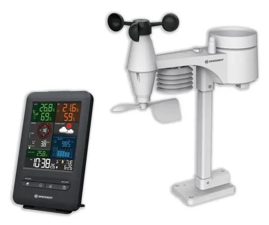 BRESSER 7002525 Colour Weather Center 5 In 1 Weather Station