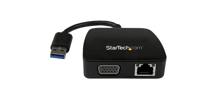 Startech Com Usb 3.0 Mini Docking Station Adapter With Gigabit Ethernet And Vga Instruction Manual