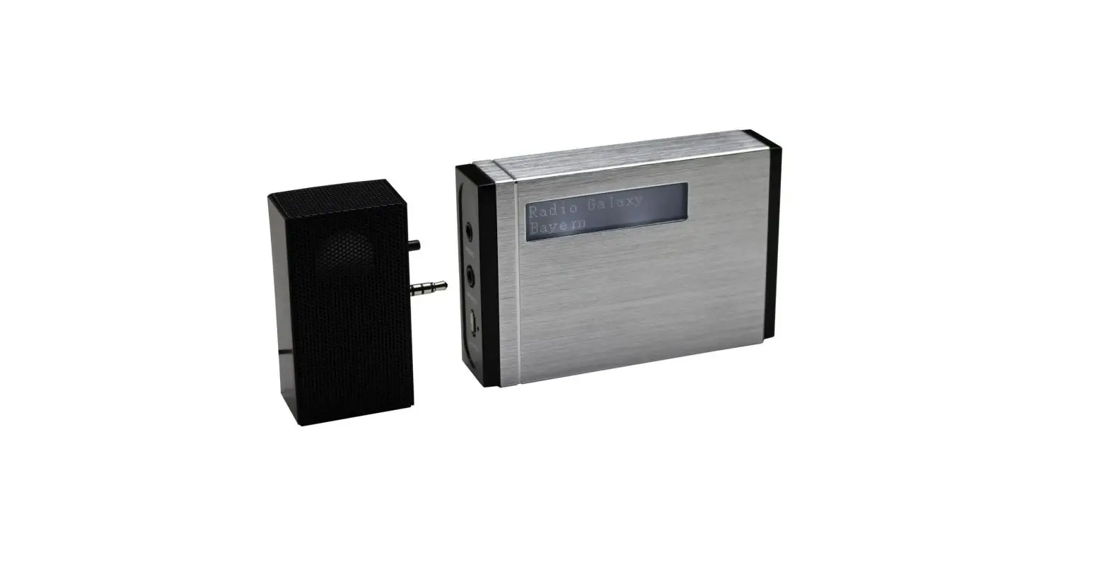 Soundmaster Dab400si Rechargeable Fm/dab Portable Radio With Speakers Instruction Manual