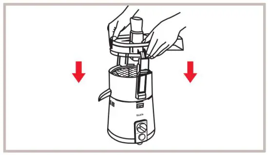 SUJATA Multimix 900 W Juicer Mixer Grinder - ASSEMBLY 4