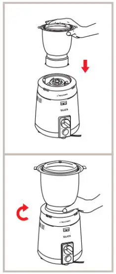 SUJATA Multimix 900 W Juicer Mixer Grinder - CHUTNEY GRINDER 2