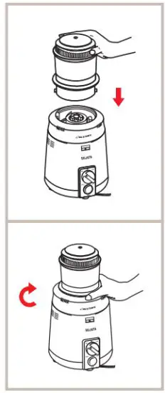 SUJATA Multimix 900 W Juicer Mixer Grinder - CHUTNEY GRINDER 3