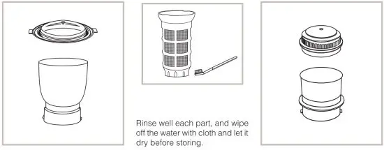 SUJATA Multimix 900 W Juicer Mixer Grinder - CLEANING THE JARS