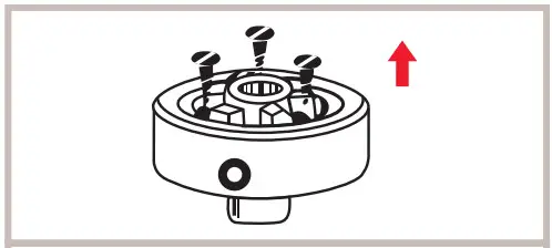 SUJATA Multimix 900 W Juicer Mixer Grinder - DRIVING GEAR 1