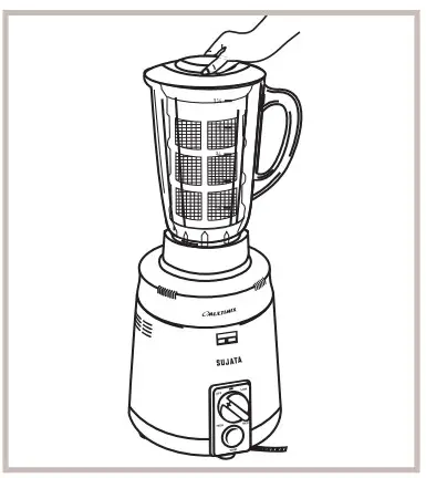 SUJATA Multimix 900 W Juicer Mixer Grinder - MILK EXTRACTOR 6