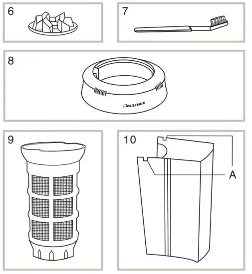 SUJATA Multimix 900 W Juicer Mixer Grinder - PARTS 2