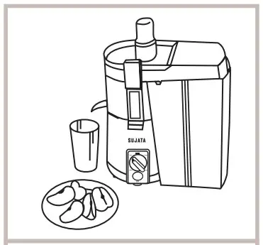 SUJATA Multimix 900 W Juicer Mixer Grinder - USING AS JUICER 1