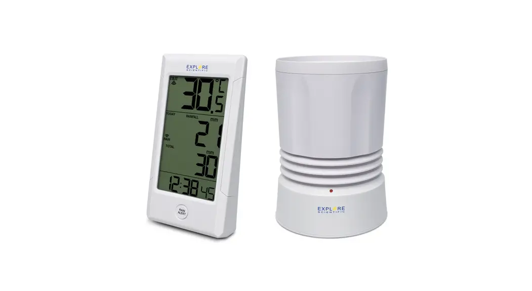 Explore Scientific Rgt1001 Wireless Rain Gauge With Outdoor Temperature Instruction Manual Explore Scientific Rgt1001 Wireless Rain Gauge With Outdoor Temperature Instruction Manual