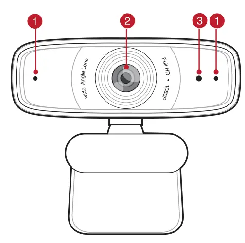 ASUS Webcam C3 1080p HD USB Camera - fig