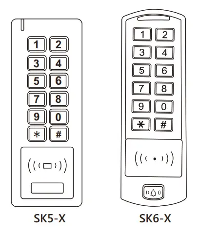 Secukey SK5-X Access Controller - Reader