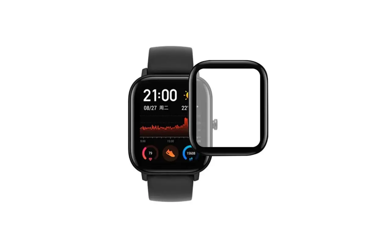 Amazfit Gts 3e 3d Curved Edge Screen Protector Smart Watch User Manual