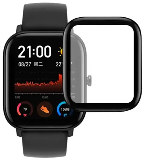 AMAZFIT GTS 3e 3D Curved Edge Screen Protector Smart Watch