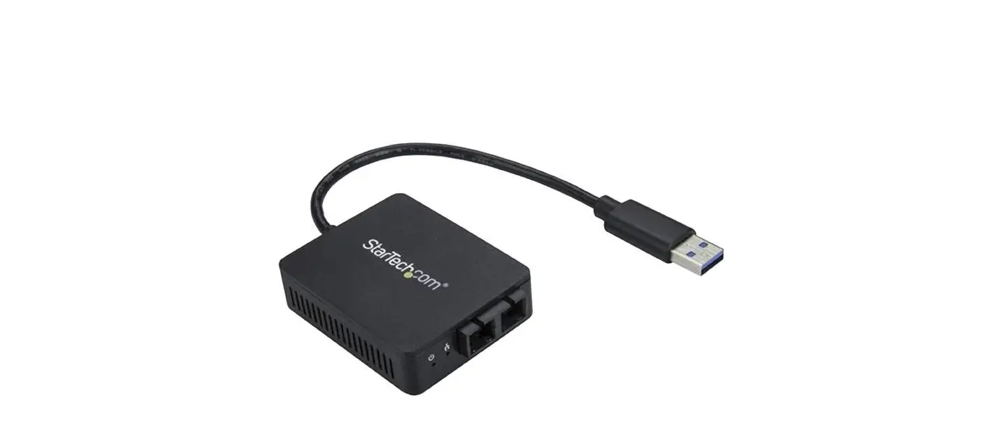 Startech Us1ga30sxsc Usb 3.0 To Gigabit Ethernet Fiber Optic Network Adapter 1000base-sx Sc User Guide
