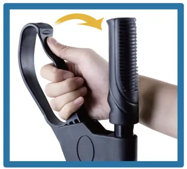 COSTWAY JH10005 2 in 1 Multipurpose Rollator Walker with Large Seat - operation 3