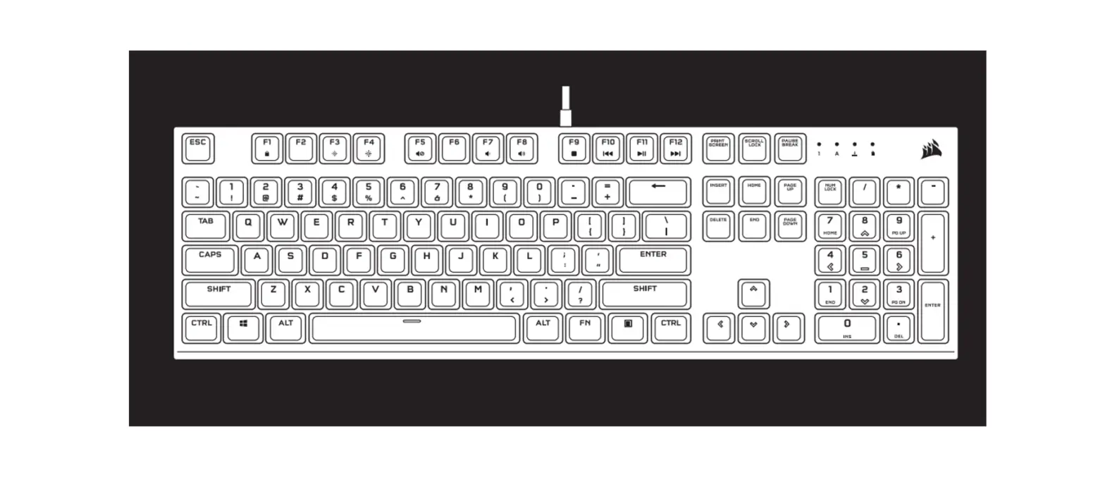 Corsair K60 Rgb Pro Mechanical Gaming Keyboard User Manual Corsair K60 Rgb Pro Mechanical Gaming Keyboard User Manual