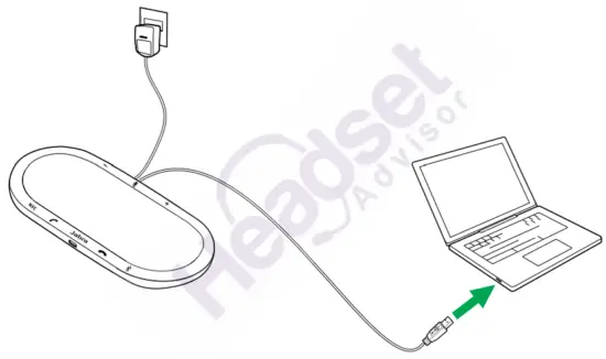 Jabra 7810 109 Speak 810 MS USB Speakerphone - 7