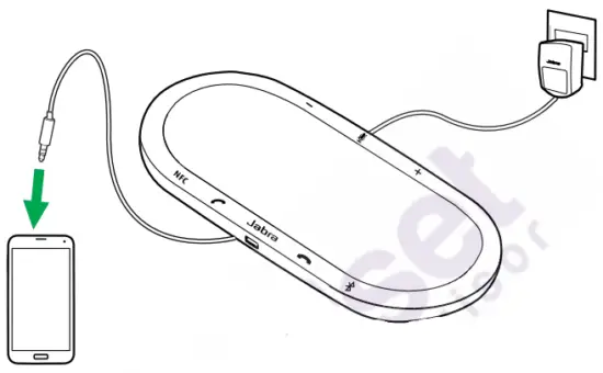 Jabra 7810 109 Speak 810 MS USB Speakerphone - 8