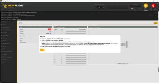 CineRace20 - Flight firmware 4a