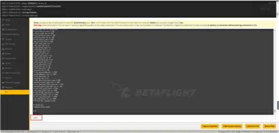 CineRace20 - Flight firmware 5