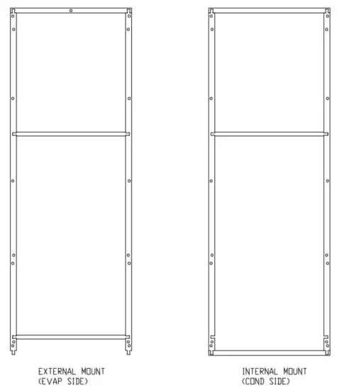 nvent T43 T Series Air Conditioner - MOUNTING GASKET KIT