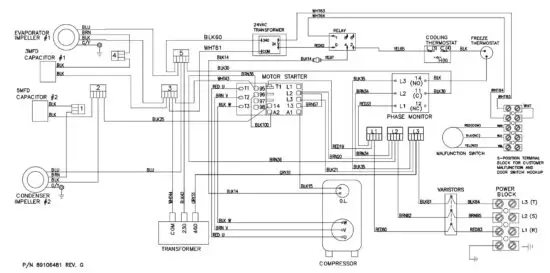 nvent T43 T Series Air Conditioner - WIRING DIAGRAM 4