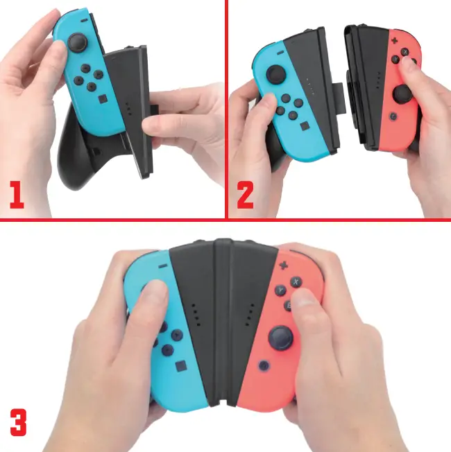 NITHO NSW VGRIP K V Grip Handle V Shape Grip Handle for Joy Con - parts 1