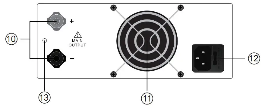 velleman LABPS3030SM DC Lab Switching Power Supply - overview 2