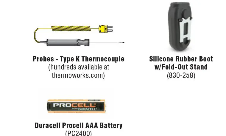 ThermoWorks ThermaData 4-Channel Logger-fig1