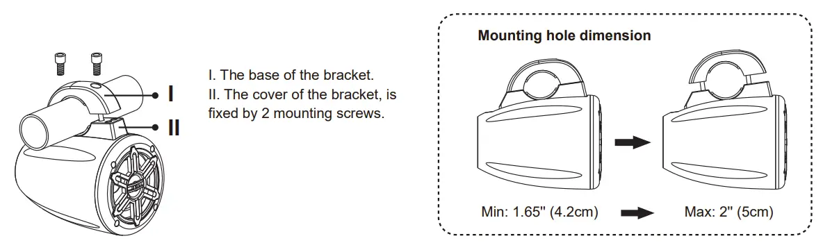 KEMI MOTO Bluetooth Roll Bar Stereo System ATION TIPS