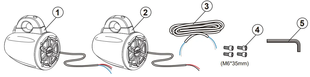 KEMI MOTO Bluetooth Roll Bar Stereo System INFORMATION